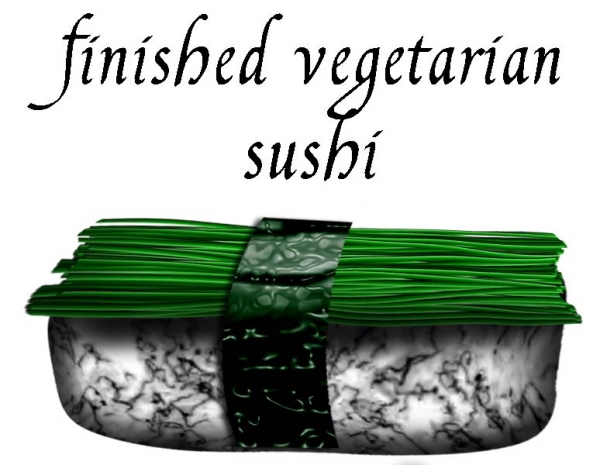 Creation of Chopsticks as Business Card: Step 14